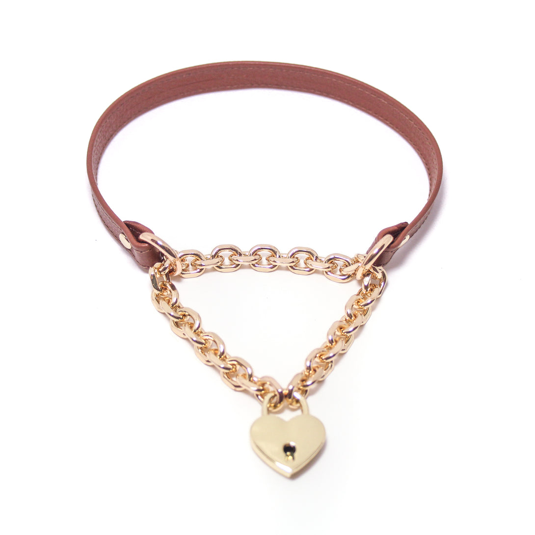 Custom Made Locking Martingale Collar Collar Restrained Grace   