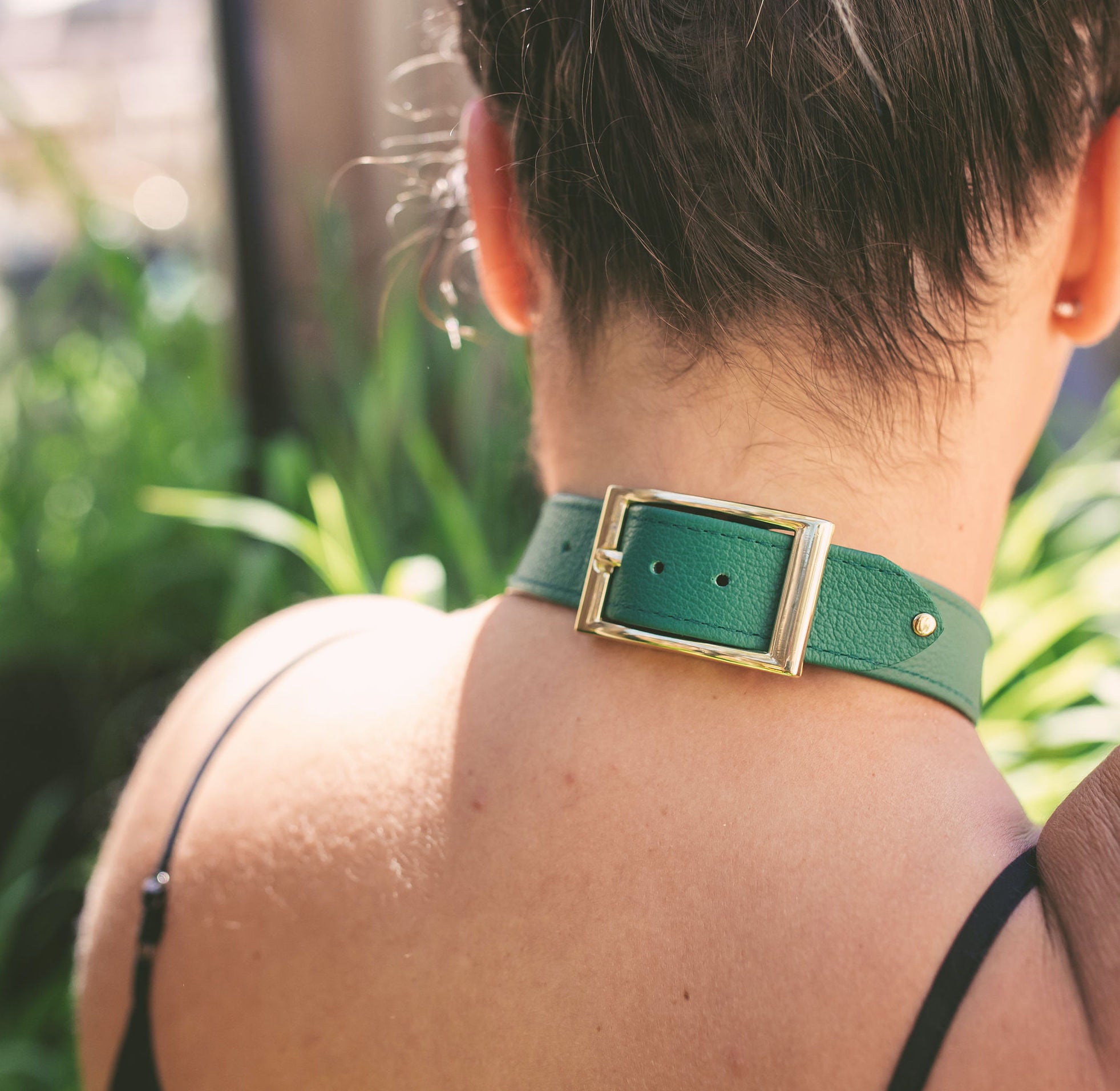 Design Your Own Classic Leather Bondage Collar