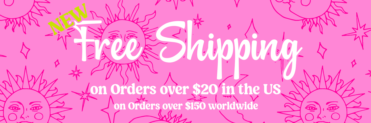 New! Free Shipping on Orders over $20 in the US & on orders over $150 worldwide
