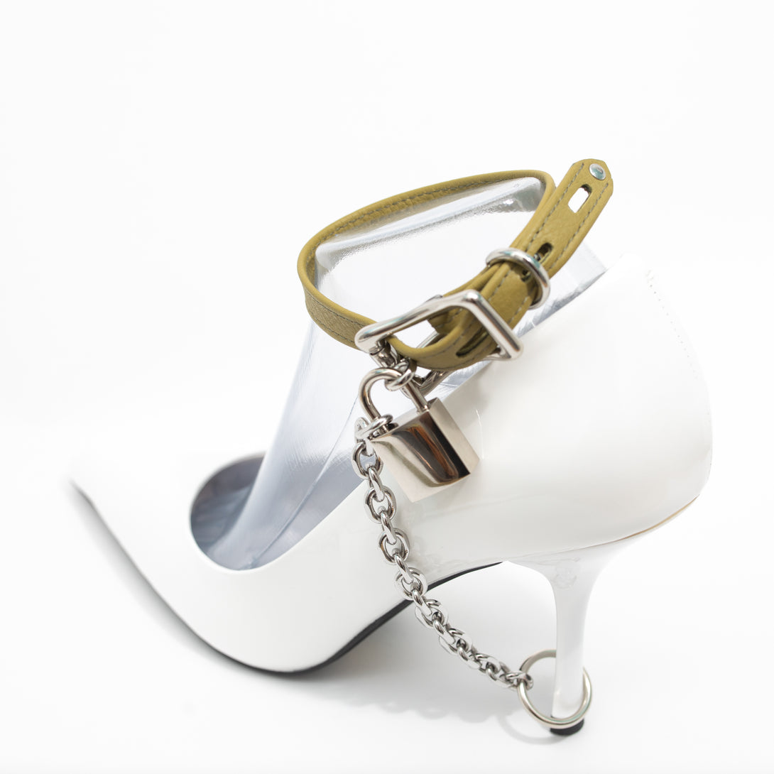 Design Your Own Bondage Heel Locks Cuffs Restrained Grace   