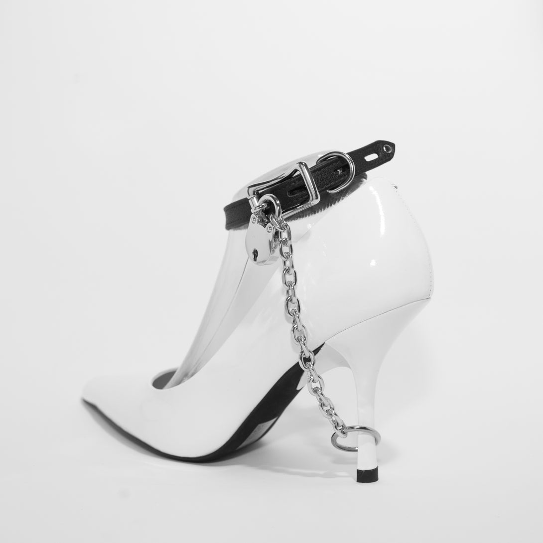Design Your Own Bondage Heel Locks Cuffs Restrained Grace   