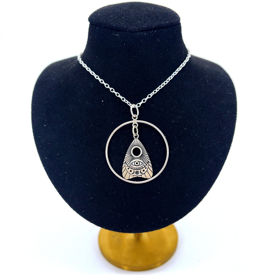 Ouija Planchette Ring of O Day Collar - Discreet BDSM Day Collar Day Collar Restrained Grace   