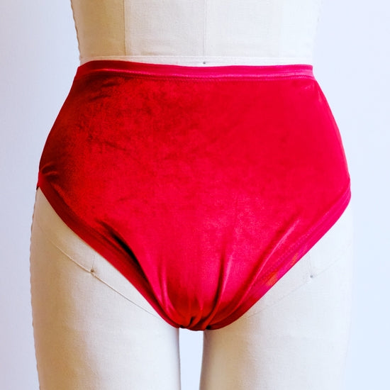 Hey Mavens! - Red Velvet High Rise Undies Underwear Hey Mavens!   