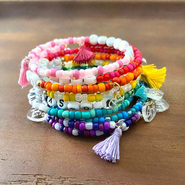Bespoke Beaded Stacking Bracelet