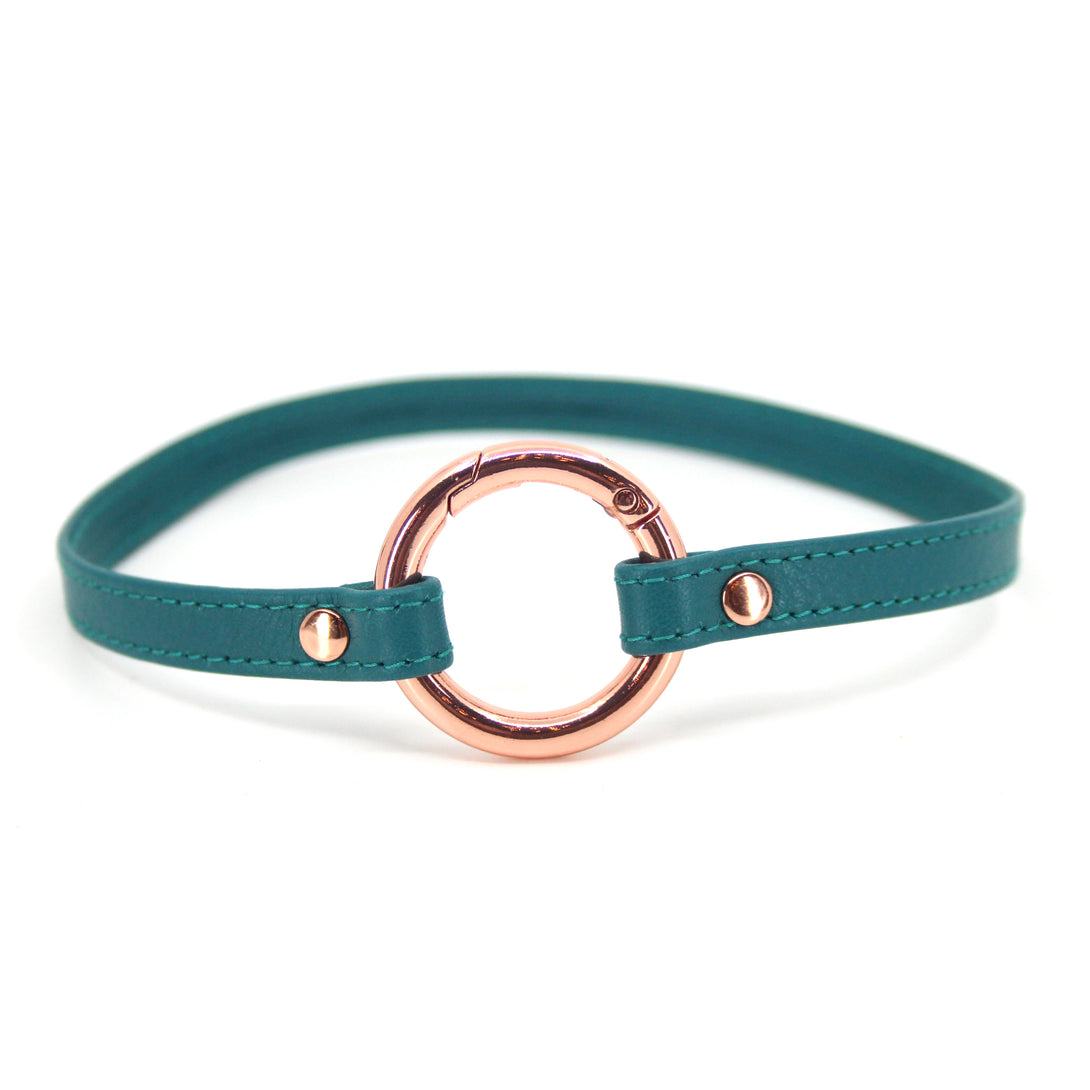 Design Your Own Sleek Ring of O Collar Collar Restrained Grace   