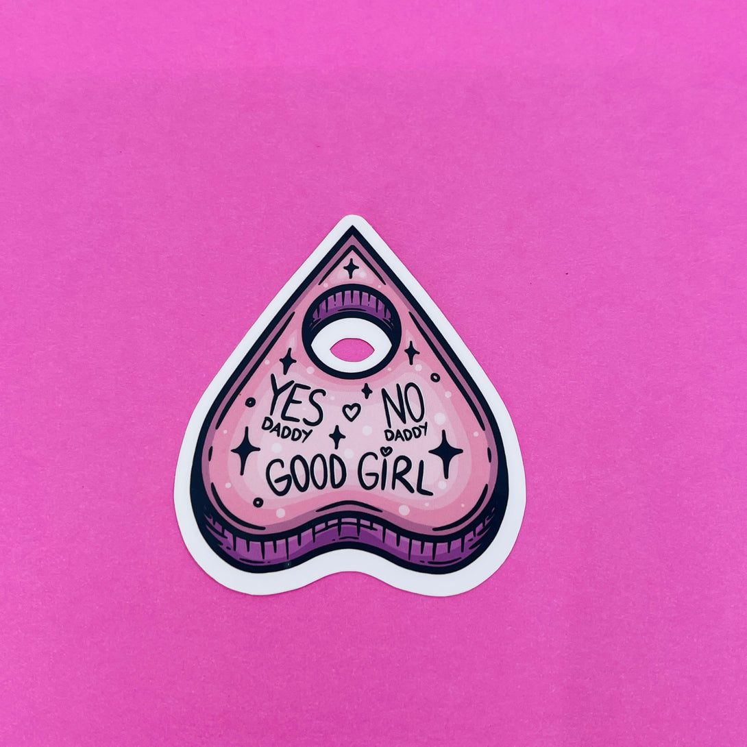 Sex Witch Planchette - Vinyl Sticker Sticker Restrained Grace   