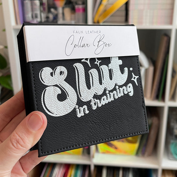 Slut In Training Collar Box