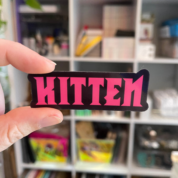 Mall Goth Kitten - Vinyl Sticker