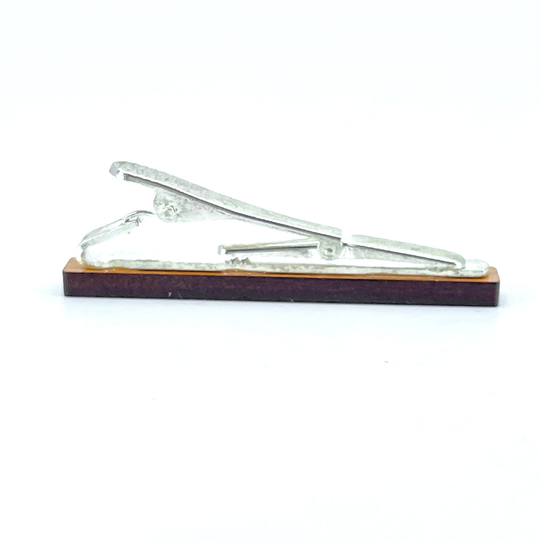 Personalized Wooden Tie Clip Tie Clip Restrained Grace   