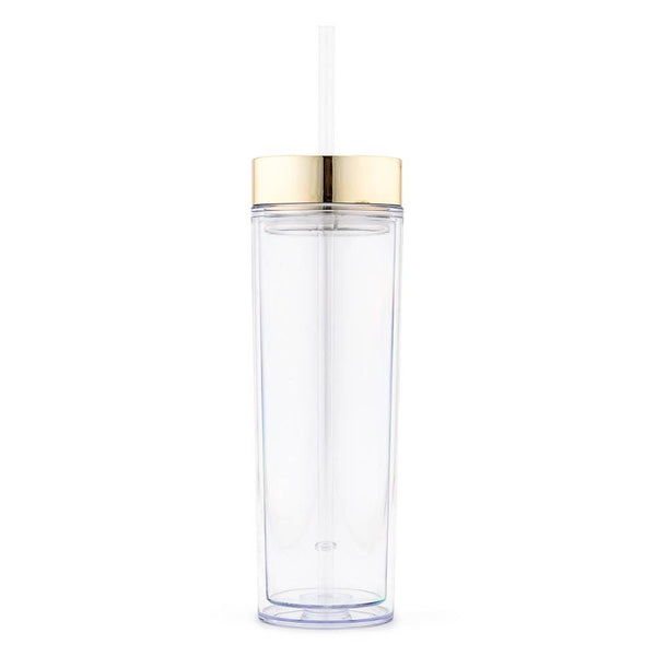 Gold Drink Tumbler - 16 oz Tumbler Weddingstar Inc.   