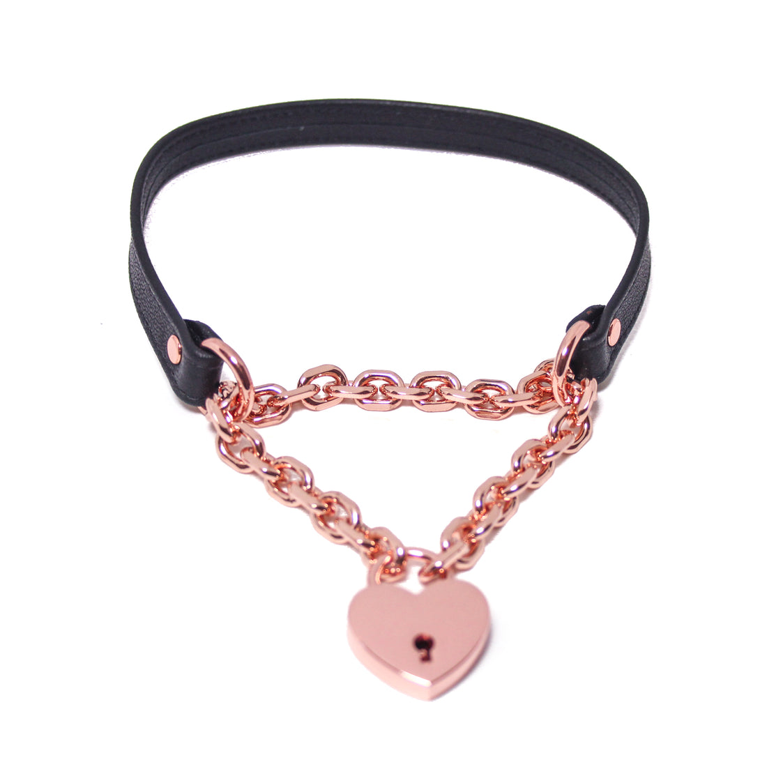 Custom Made Locking Martingale Collar Collar Restrained Grace   