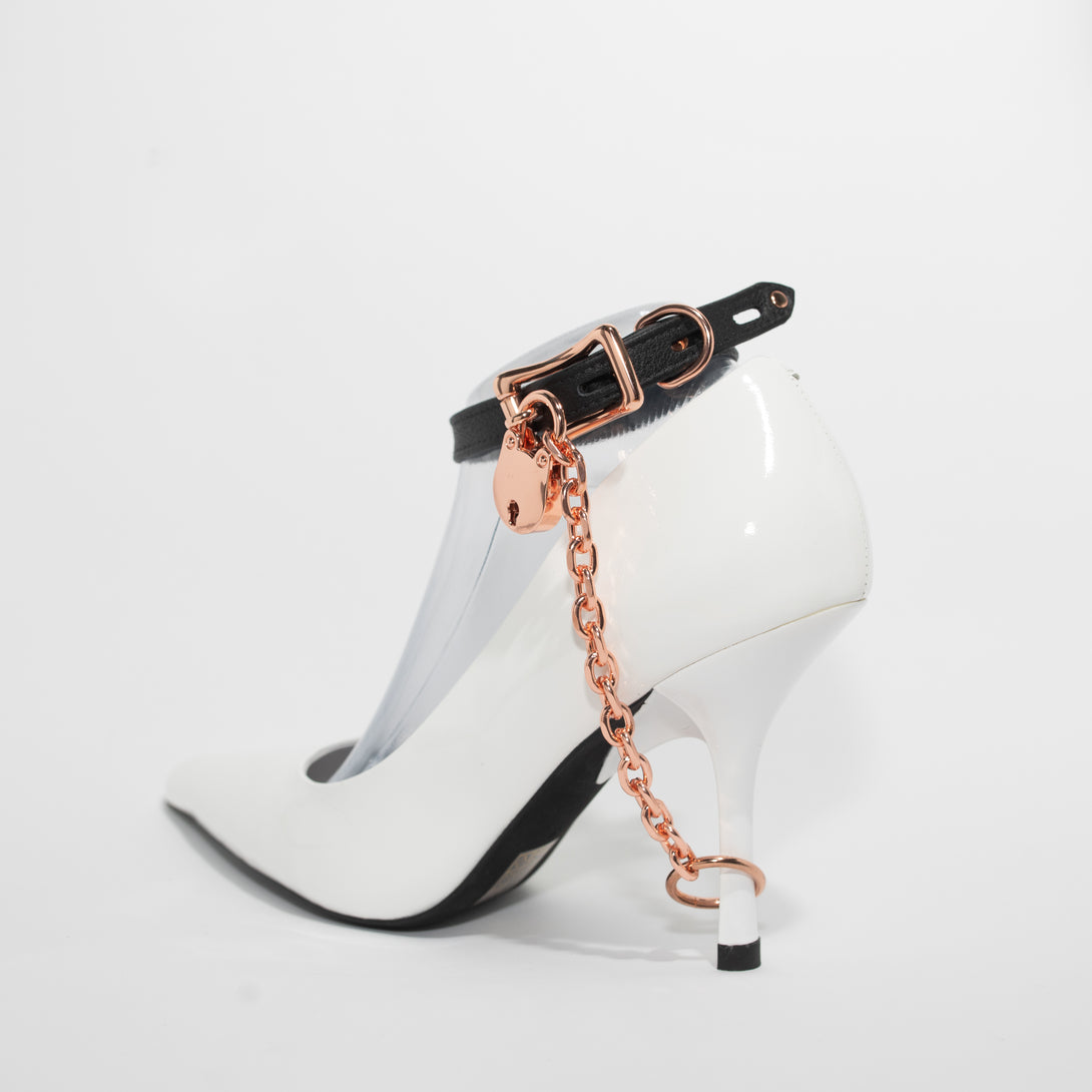 Design Your Own Bondage Heel Locks Cuffs Restrained Grace   