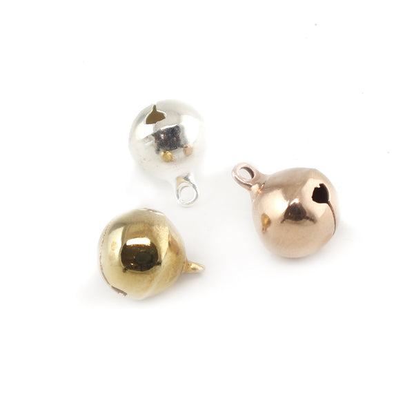 Restrained Grace Charms Rose Gold Pet Play Bell Collar Charm