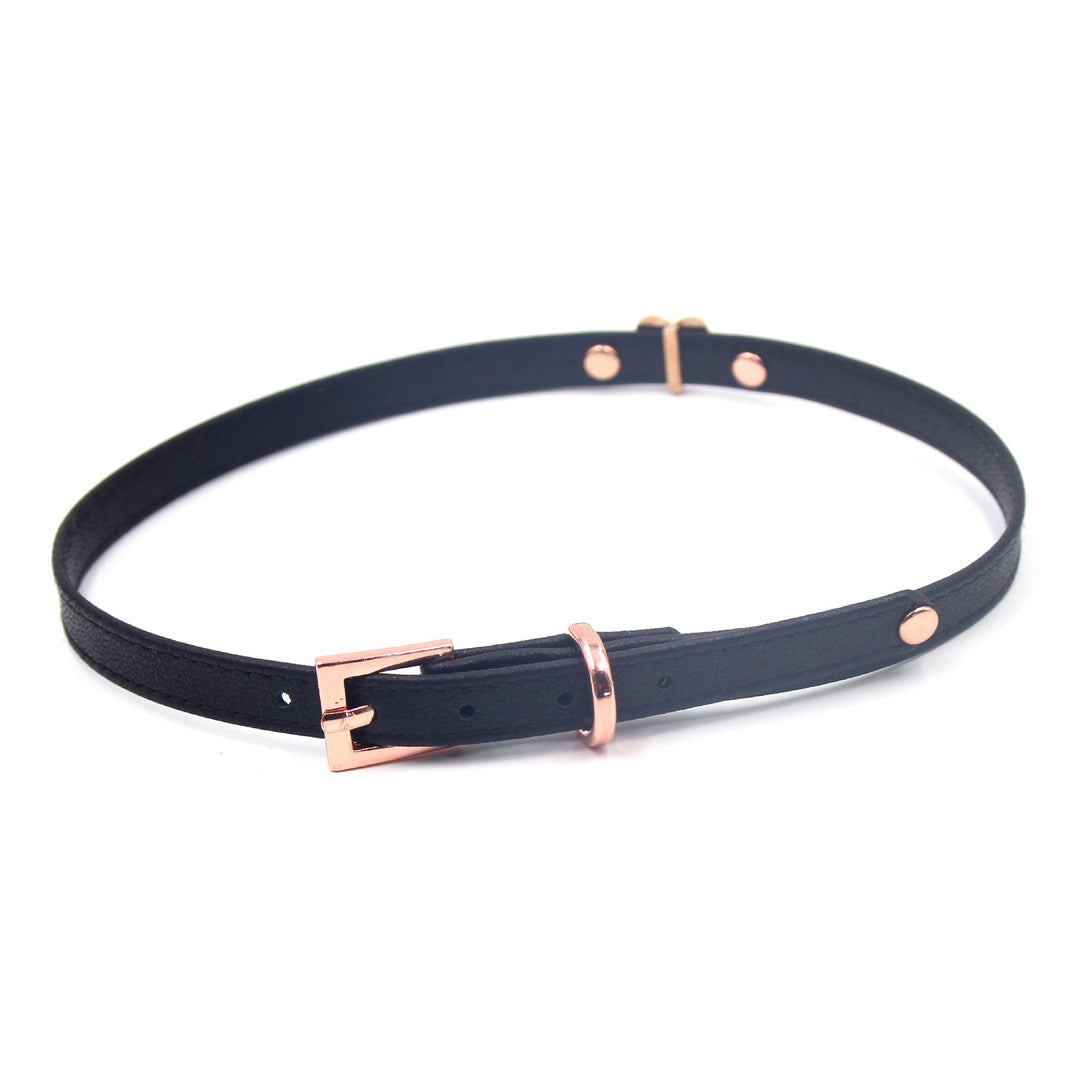 Custom Engraved Candy Heart Mini Collar - BDSM Day Collar Collar Restrained Grace   