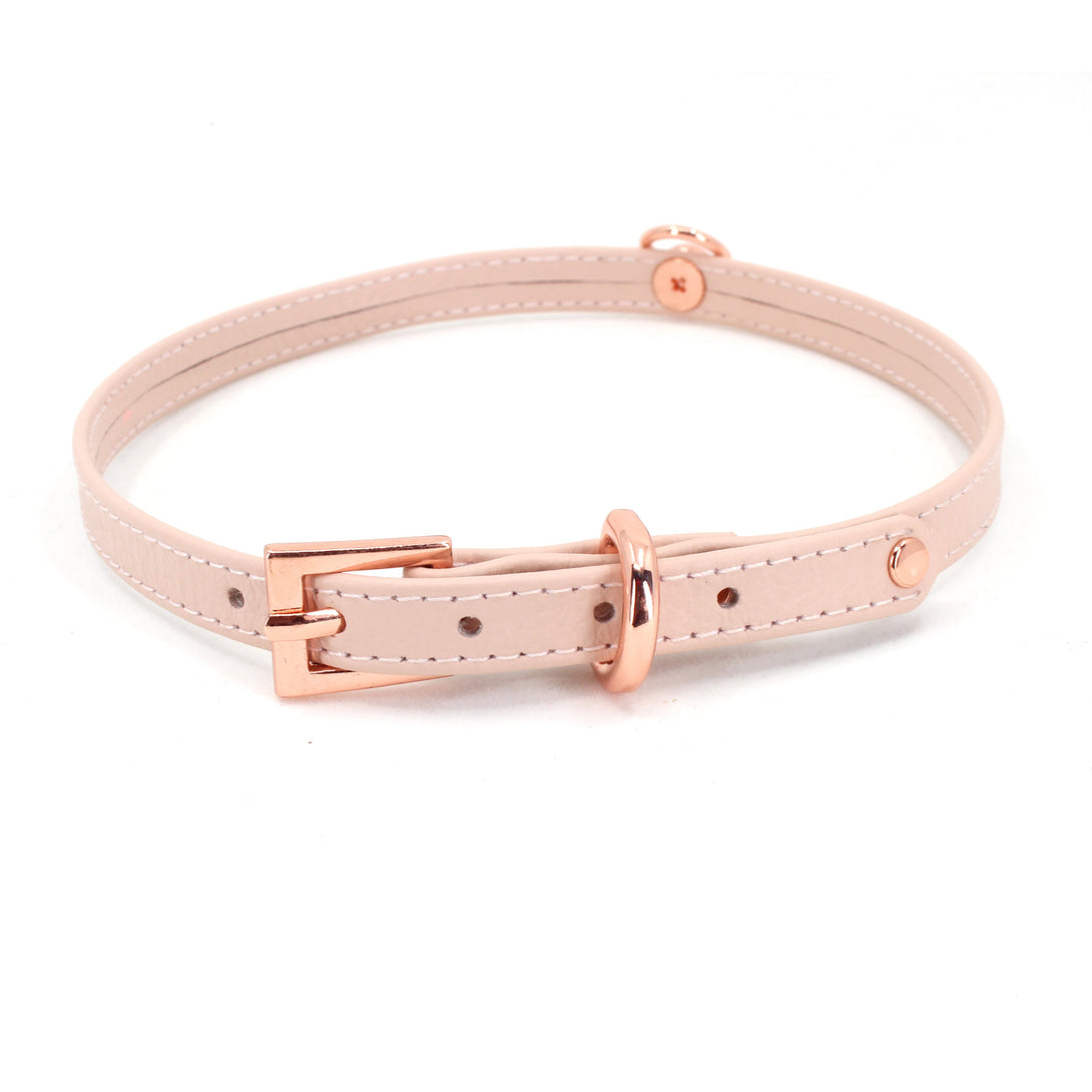 Design Your Own Leather Mini Collar - BDSM Day Collar Collar Restrained Grace   