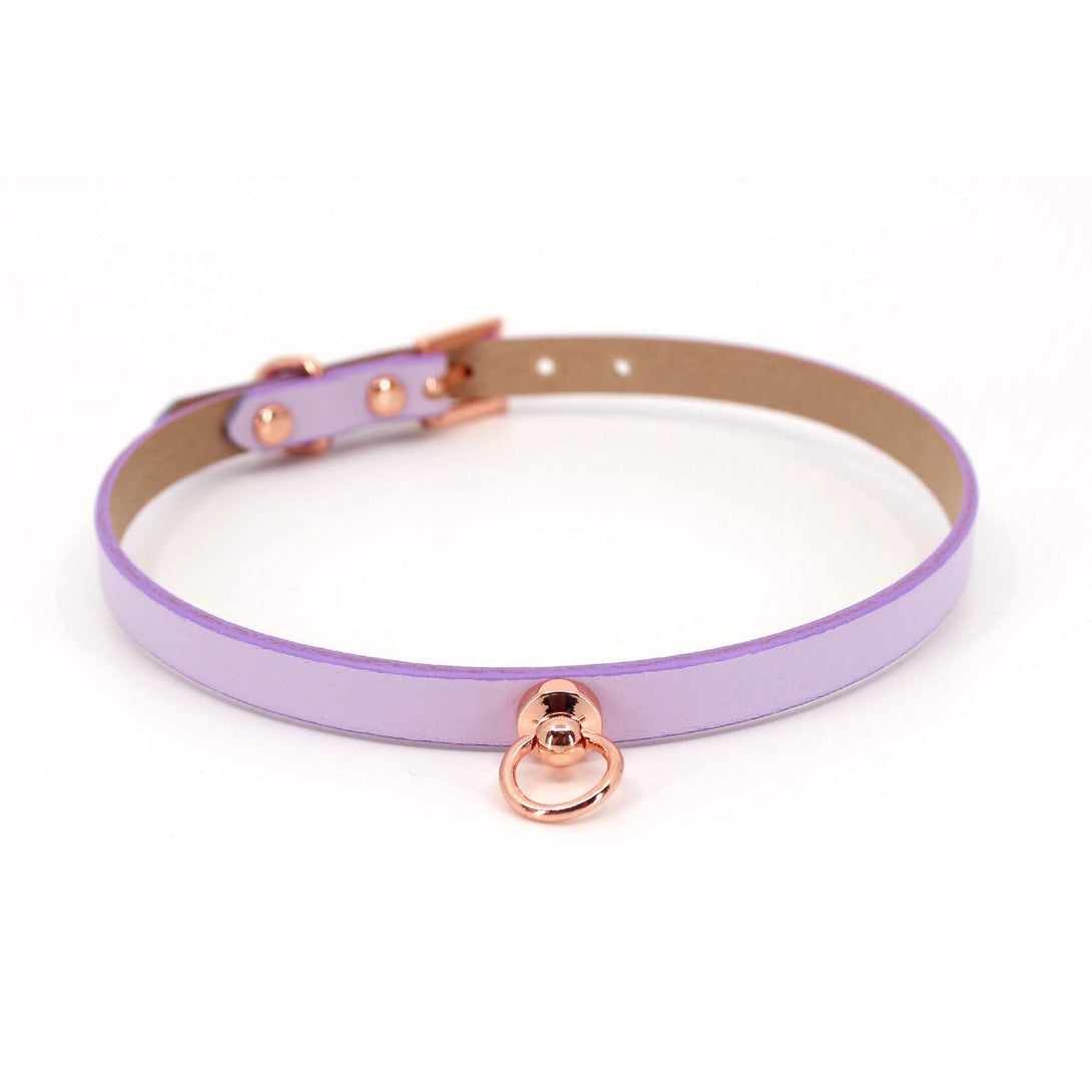 Design Your Own Leather Mini Collar - BDSM Day Collar Collar Restrained Grace   