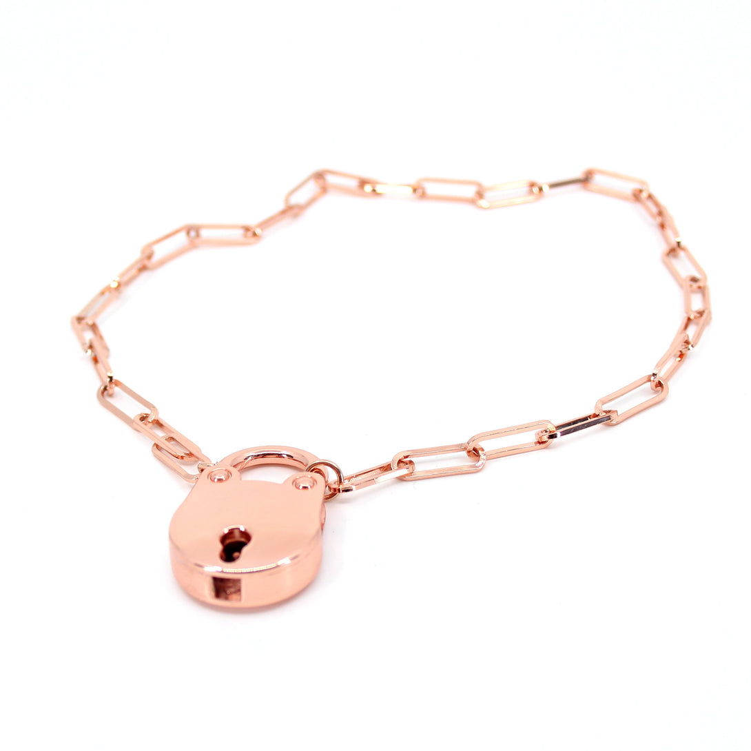 Restrained Grace Day Collar The Rose Gold Filled Day Collar - BDSM Day Collar