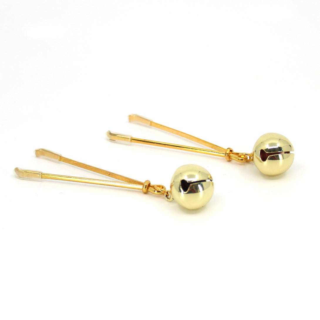 Restrained Grace Nipple Clamps Jingle Bell Nipple Clamps - Christmas 2020