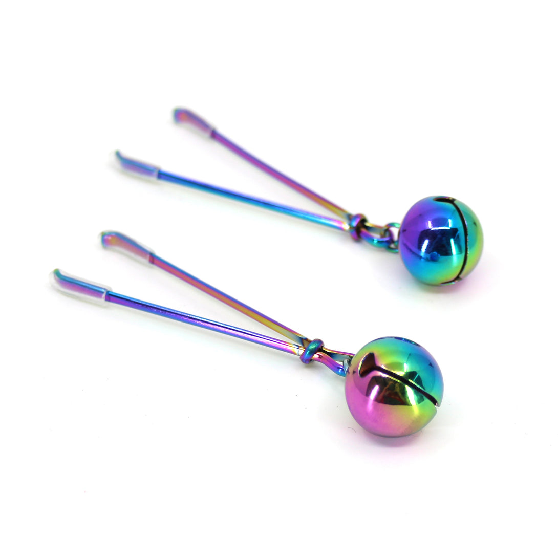 Restrained Grace Nipple Clamps Jingle Bell Nipple Clamps - Christmas 2020