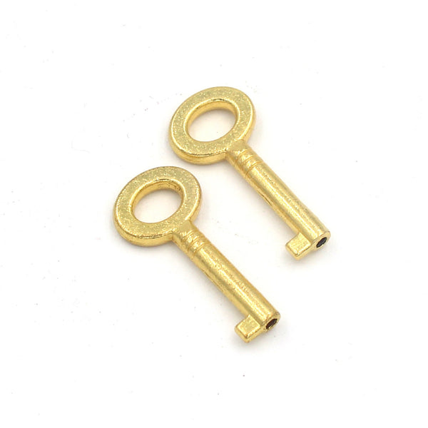 Gold Replacement Keys for Classic Heart Padlock Replacement Keys Restrained Grace   