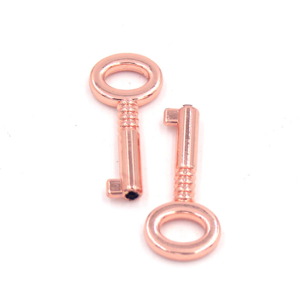 Rose Gold Replacement Keys for Round Padlock Replacement Keys Restrained Grace   