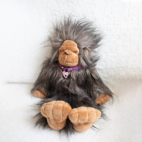 Bigfoot Bondage Stuffie with Custom Collar or Harness