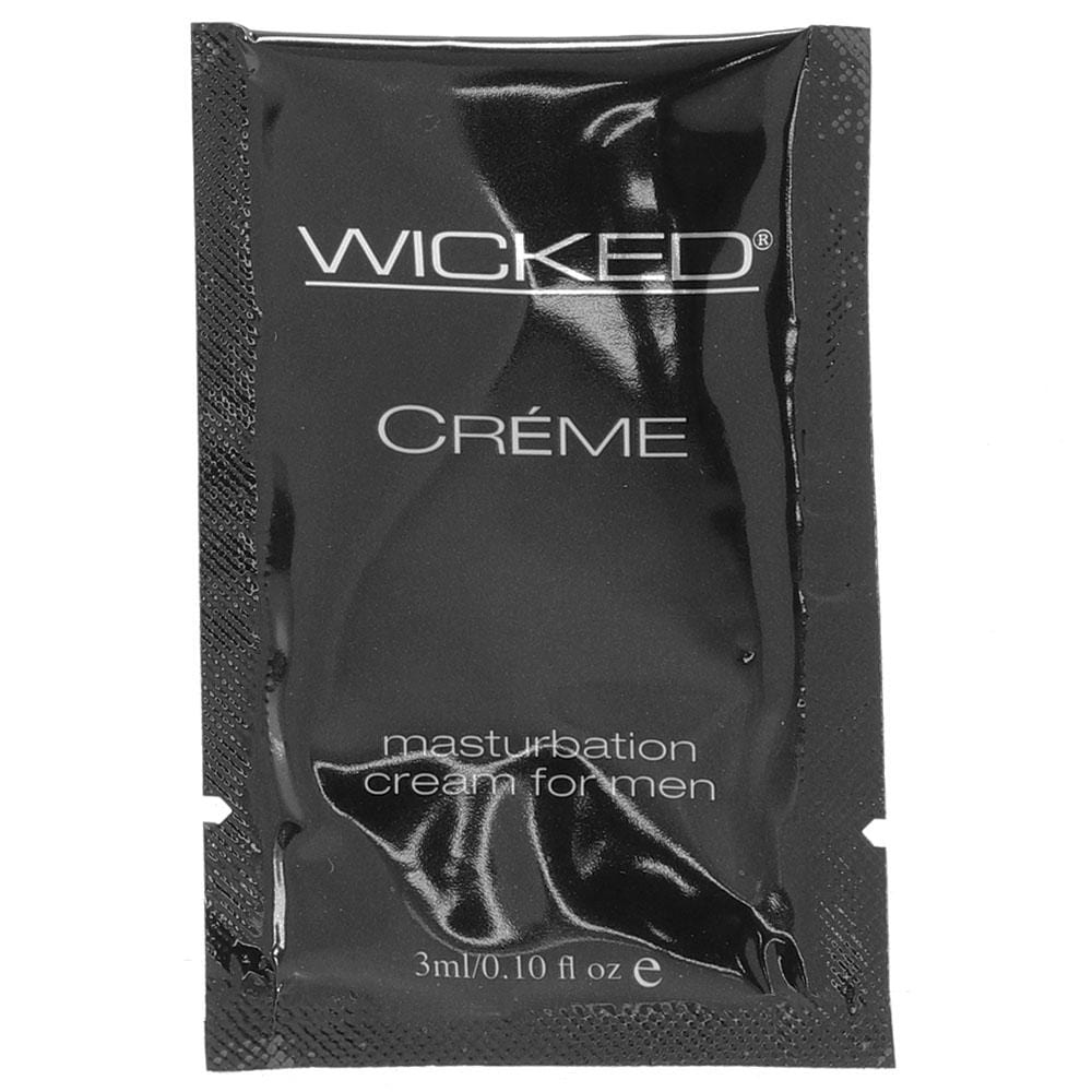 Wicked Sensual Care Lube Creme Masturbation Cream in .10oz/3ml (Sample Size)