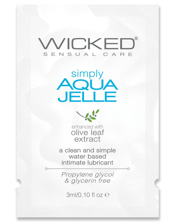 Wicked - Wicked Simply Aqua Jelle Lube 3ml